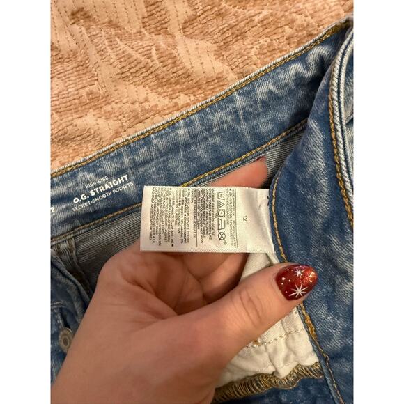 Old Navy O.G. Straight Women's Jeans- Size 12 - Picture 3 of 3